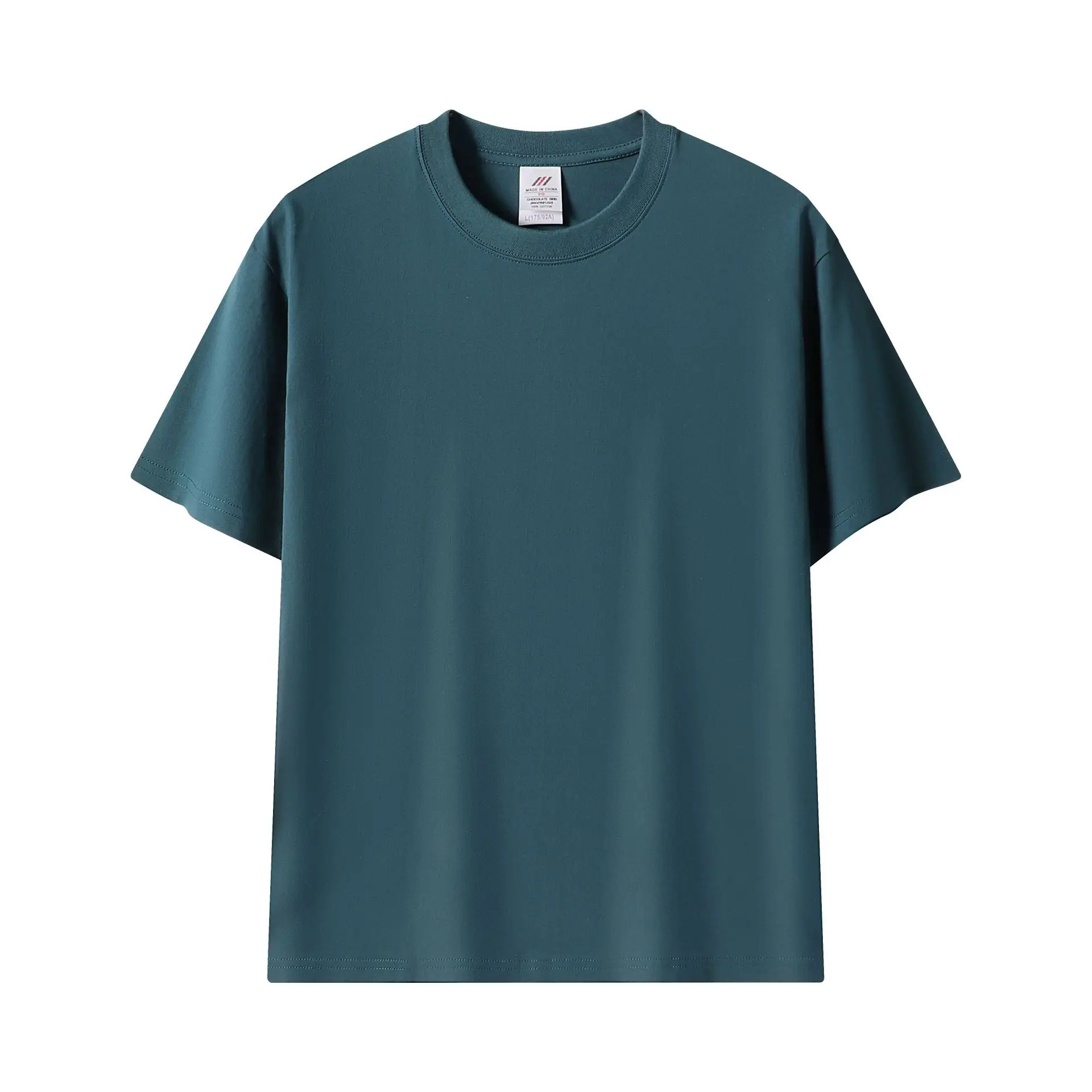 Pink 230g Cotton T-Shirt Unisex Loose Fit