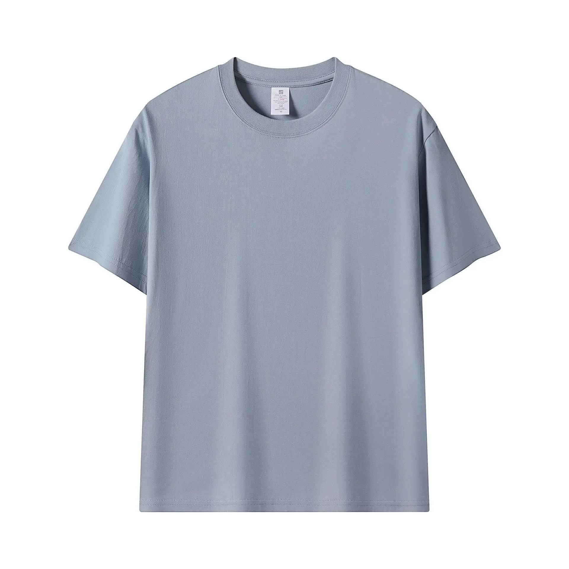 Pink 230g Cotton T-Shirt Unisex Loose Fit
