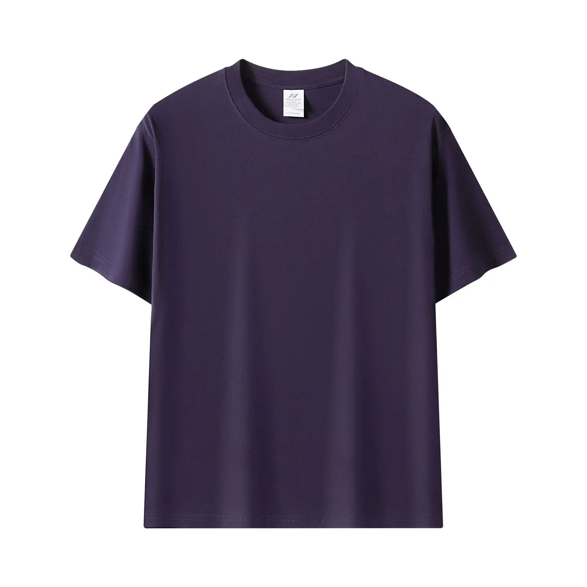 Pink 230g Cotton T-Shirt Unisex Loose Fit