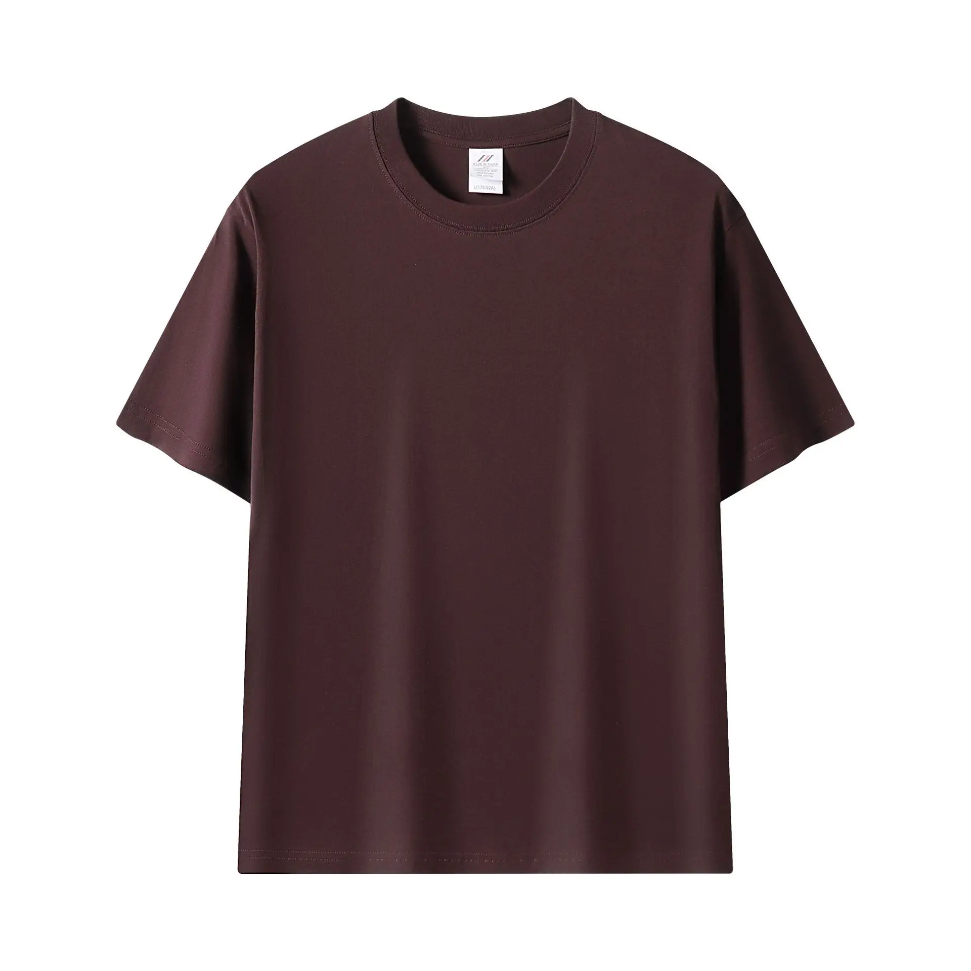 Pink 230g Cotton T-Shirt Unisex Loose Fit