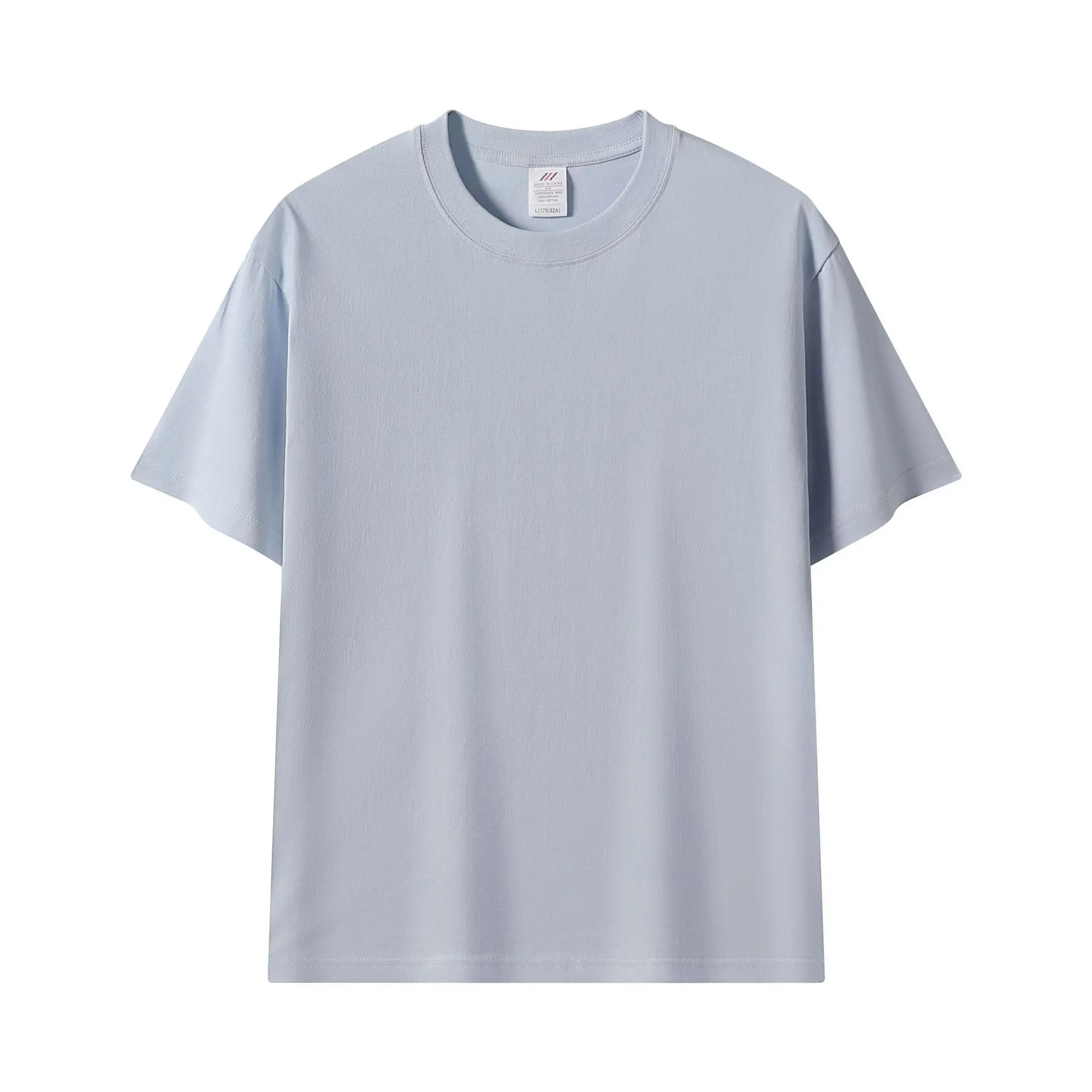 Pink 230g Cotton T-Shirt Unisex Loose Fit