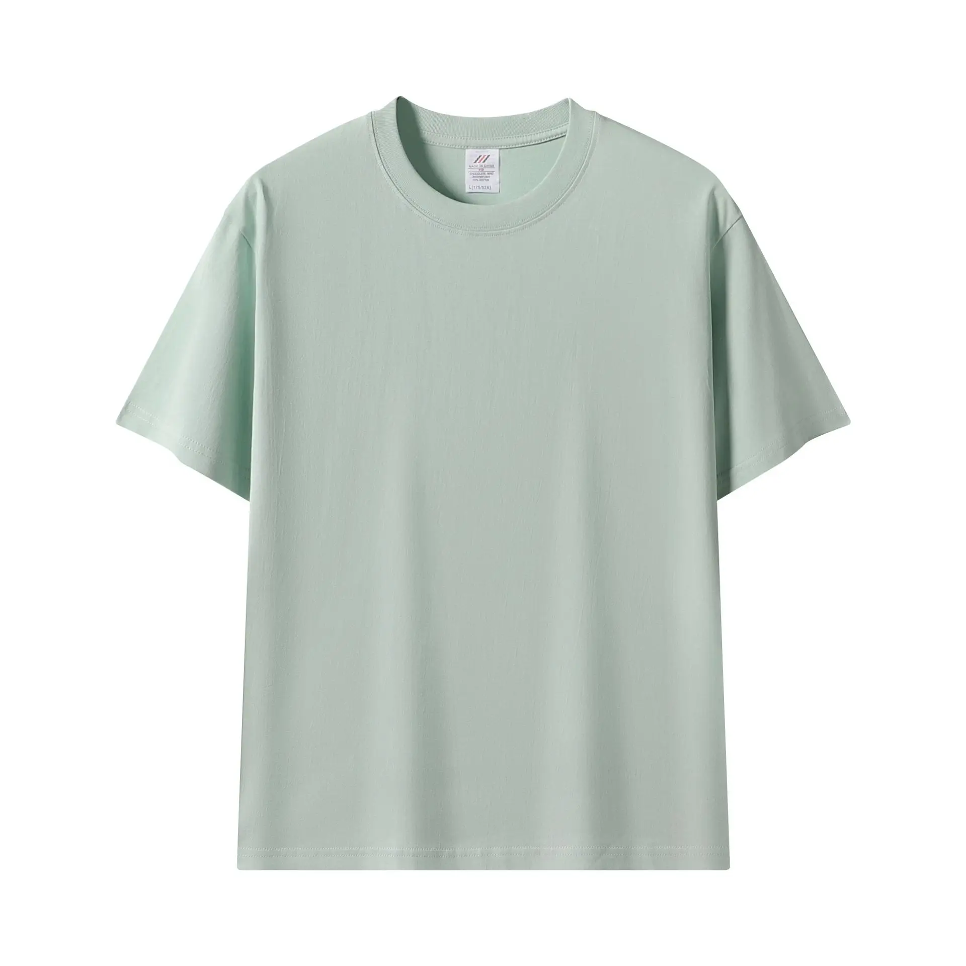 Pink 230g Cotton T-Shirt Unisex Loose Fit