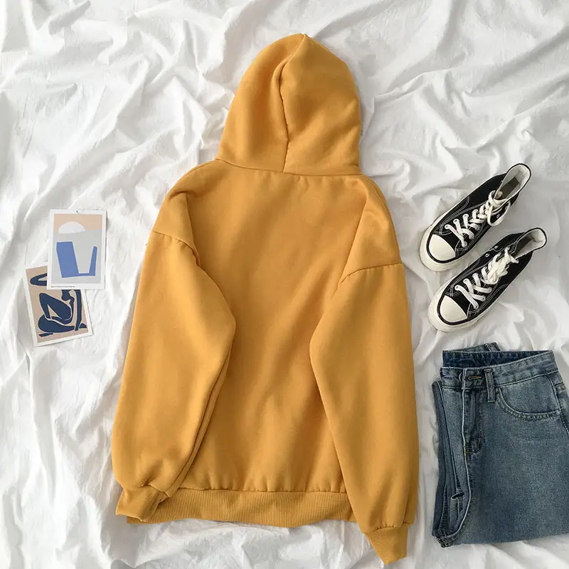 Light Blue Fleece Hooded Sweatshirt for Girls Party Wear - Image 18