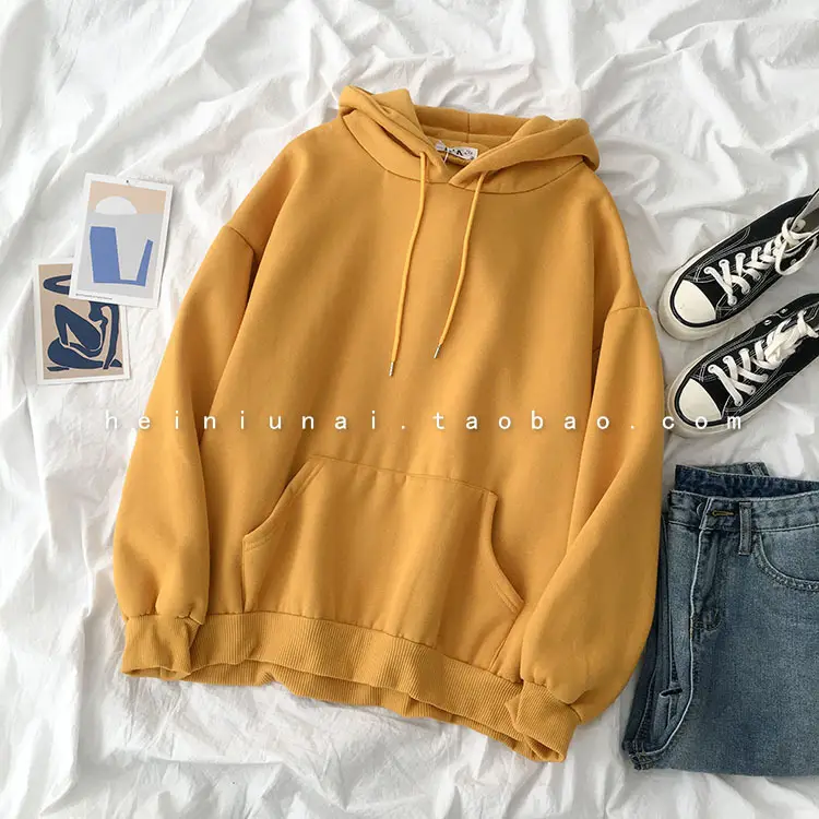 Light Blue Fleece Hooded Sweatshirt for Girls Party Wear — feature 8