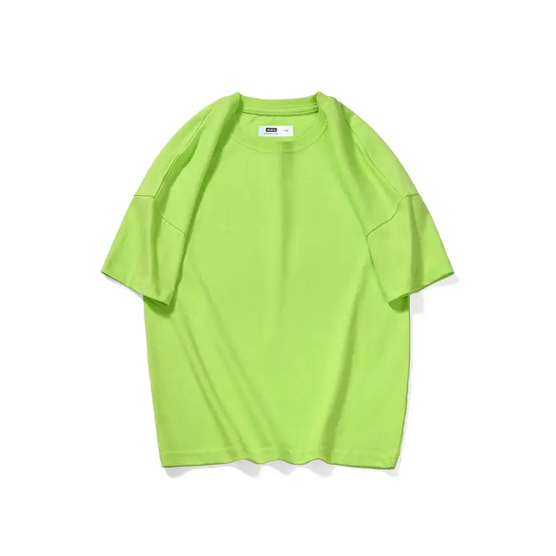 Kids Grey Cotton T-Shirt Medium Large Summer Casual - Image 4