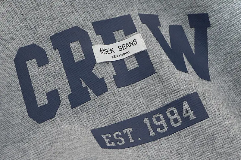 Crew Print Cotton Sweatshirt Large for Boys β feature 6