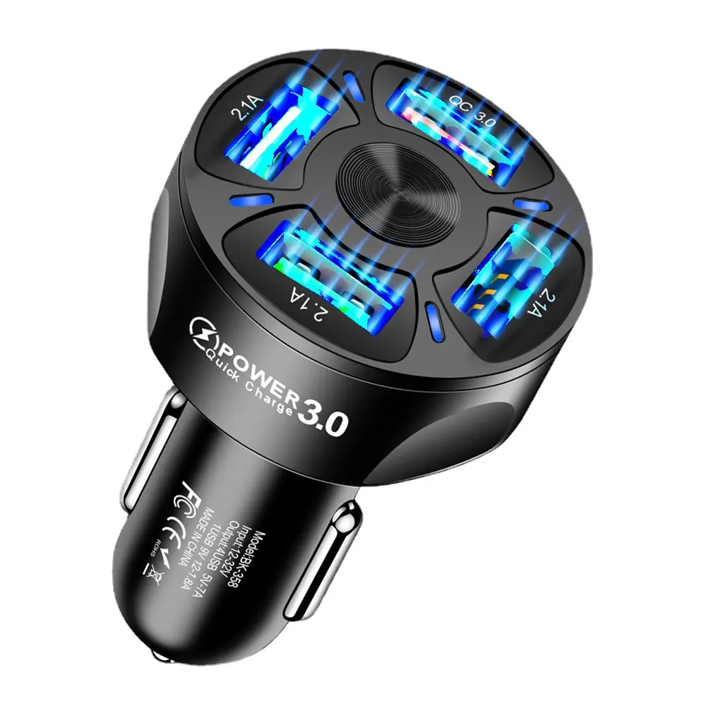 35W QC3.0 4USB Car Charger Fast Charging - Image 8
