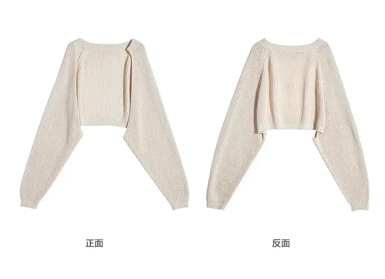 Women Knitted Sun Protection Cardigan Jacket Autumn 2022 — feature 4