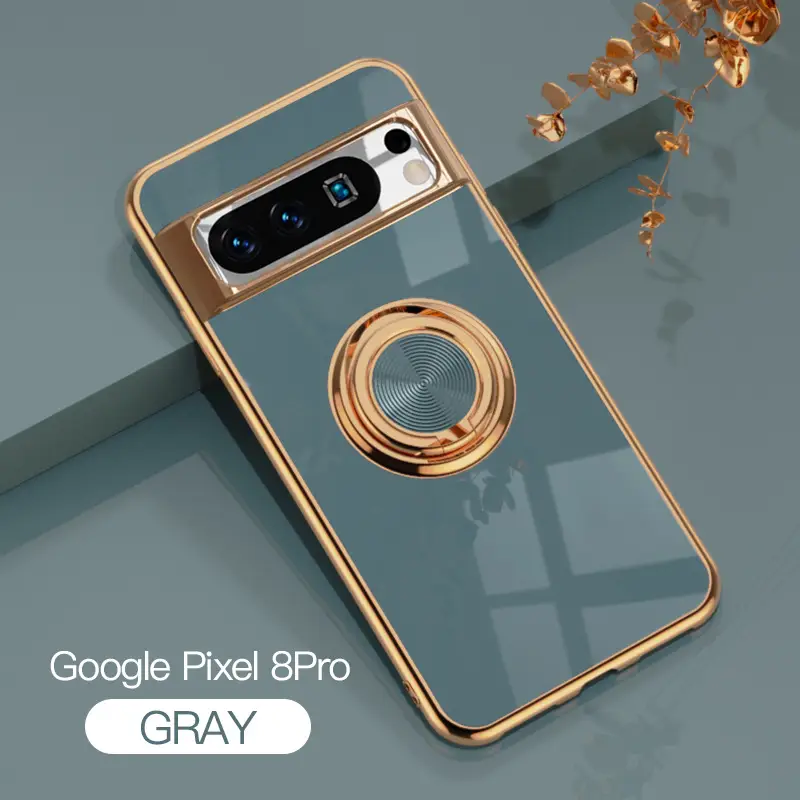 Google Pixel 9 Pro Magnetic Ring Protective Cover - Image 2