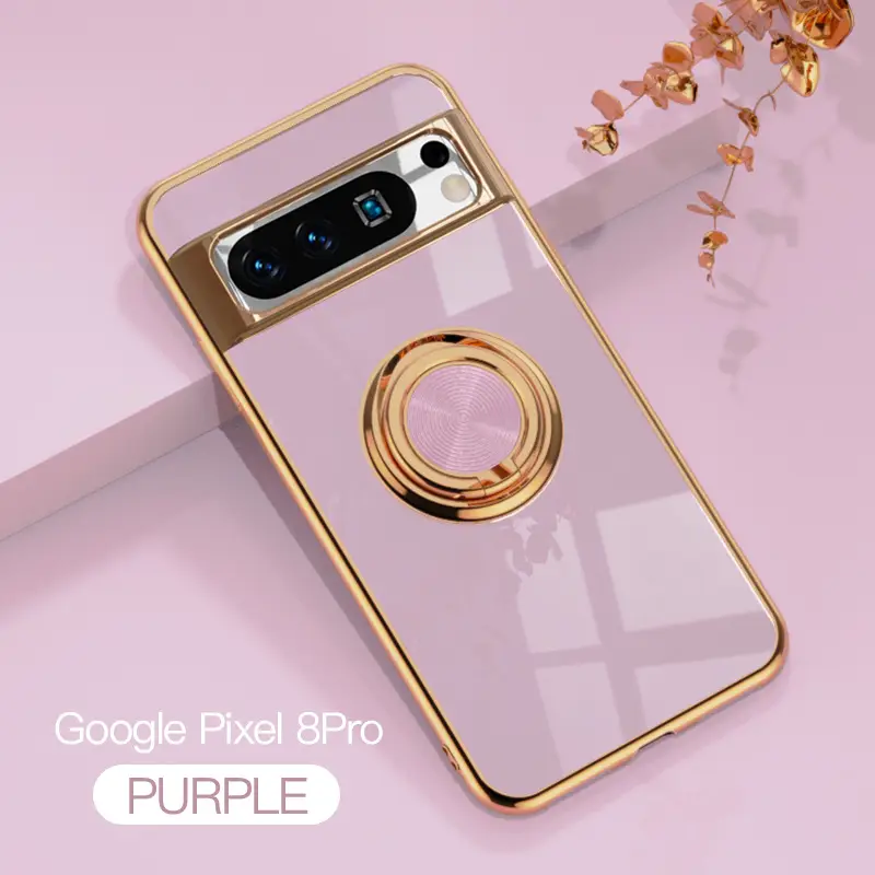 Google Pixel 9 Pro Magnetic Ring Protective Cover - Image 4