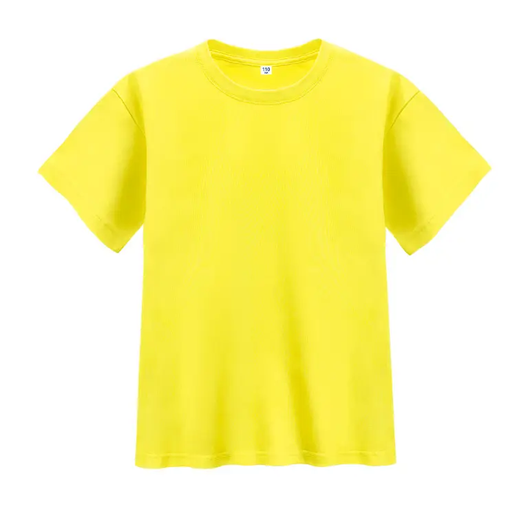 Blue Round Neck Cotton T-Shirt for Kids