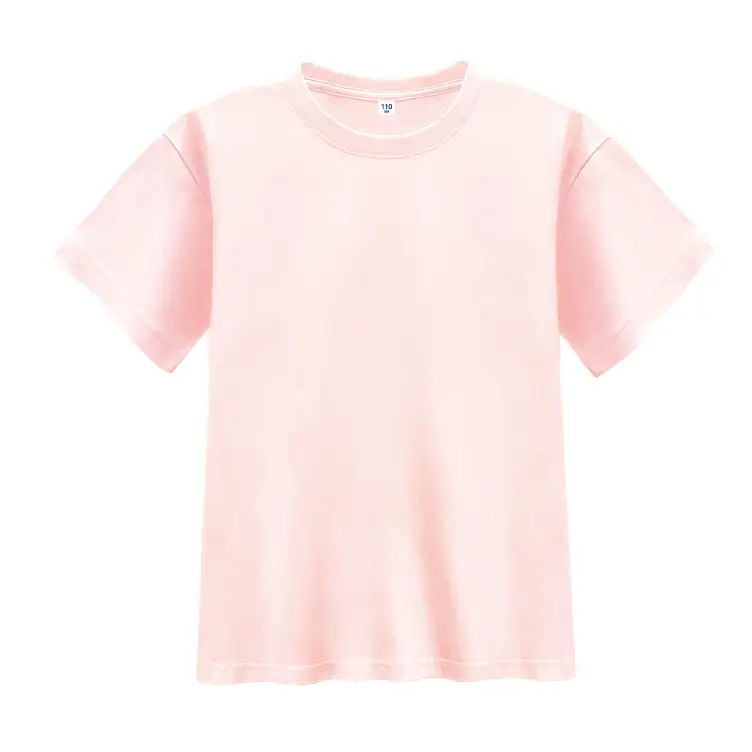Blue Round Neck Cotton T-Shirt for Kids