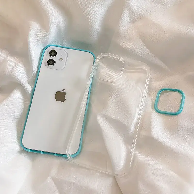 Candy Color Full-Cover Phone Case for iPhone 15/11 - Image 12