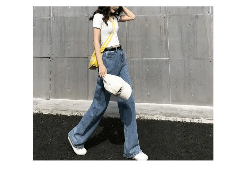 2022 Wide Leg Jeans Women High Waist Casual Pants — feature 10