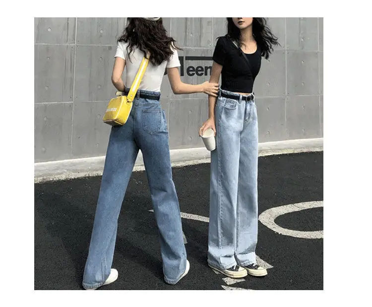 2022 Wide Leg Jeans Women High Waist Casual Pants — feature 8