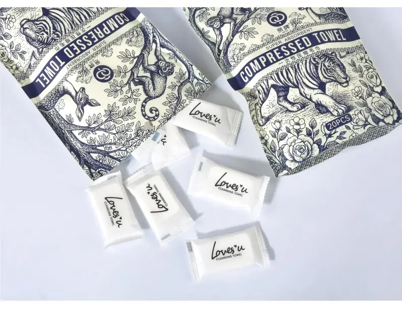 200pcs Pure Cotton Travel Towels Set — feature 11