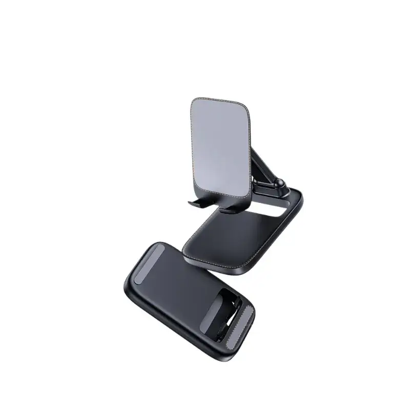 Folding Telescopic Phone Holder Yellow Portable Desktop - Image 17