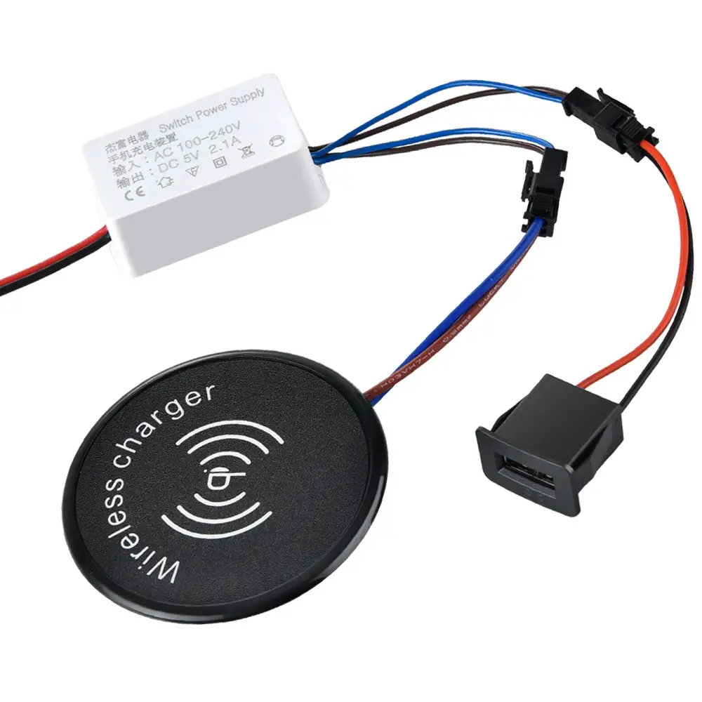 5W Wireless Smart Table Lamp with Built-in Charger - Image 5