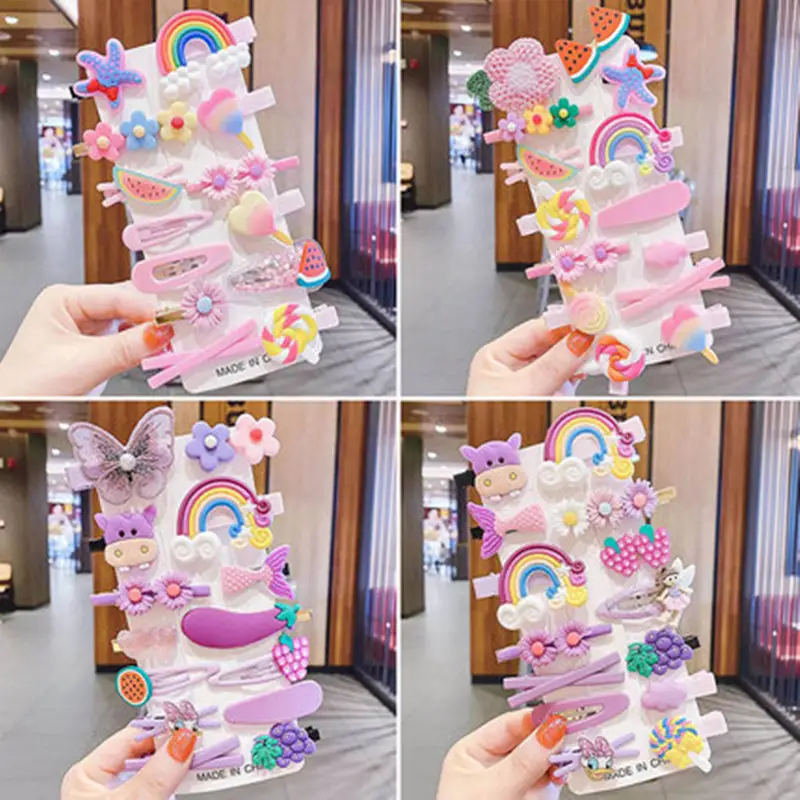 Cute Cartoon Hair Clips for Girls Baby Bangs - Image 7