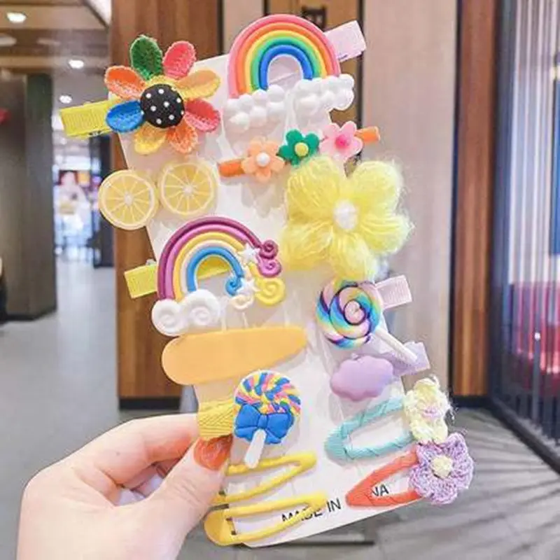 Cute Cartoon Hair Clips for Girls Baby Bangs - Image 8