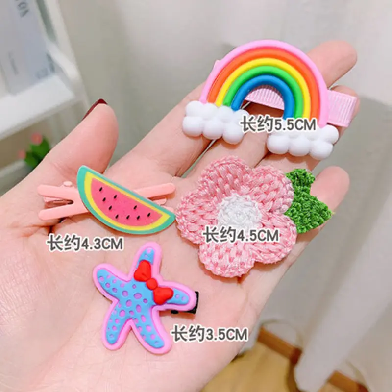 Cute Cartoon Hair Clips for Girls Baby Bangs - Image 9