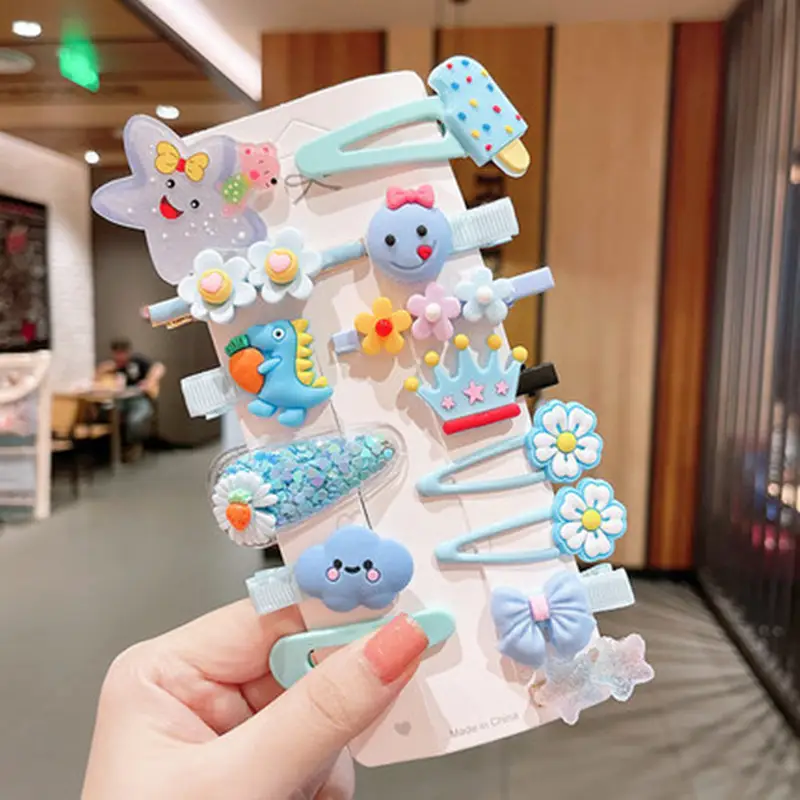 Cute Cartoon Hair Clips for Girls Baby Bangs - Image 2