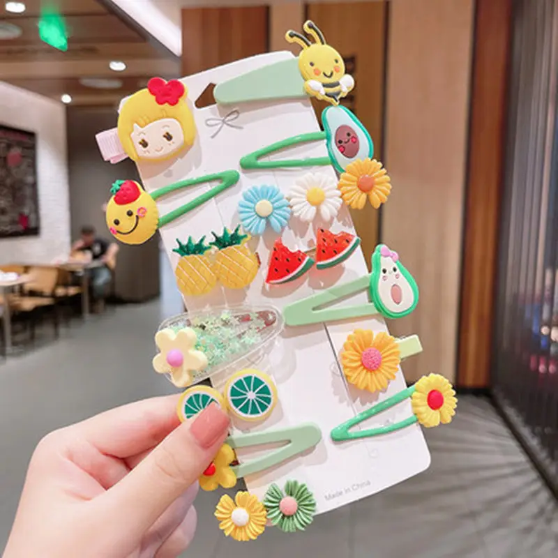 Cute Cartoon Hair Clips for Girls Baby Bangs - Image 4