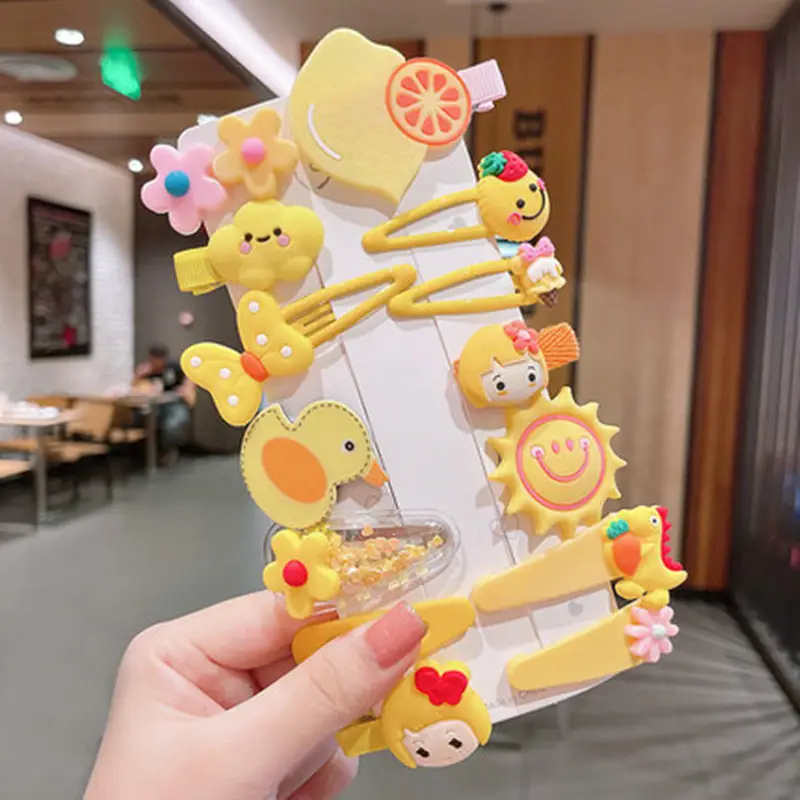Cute Cartoon Hair Clips for Girls Baby Bangs - Image 5