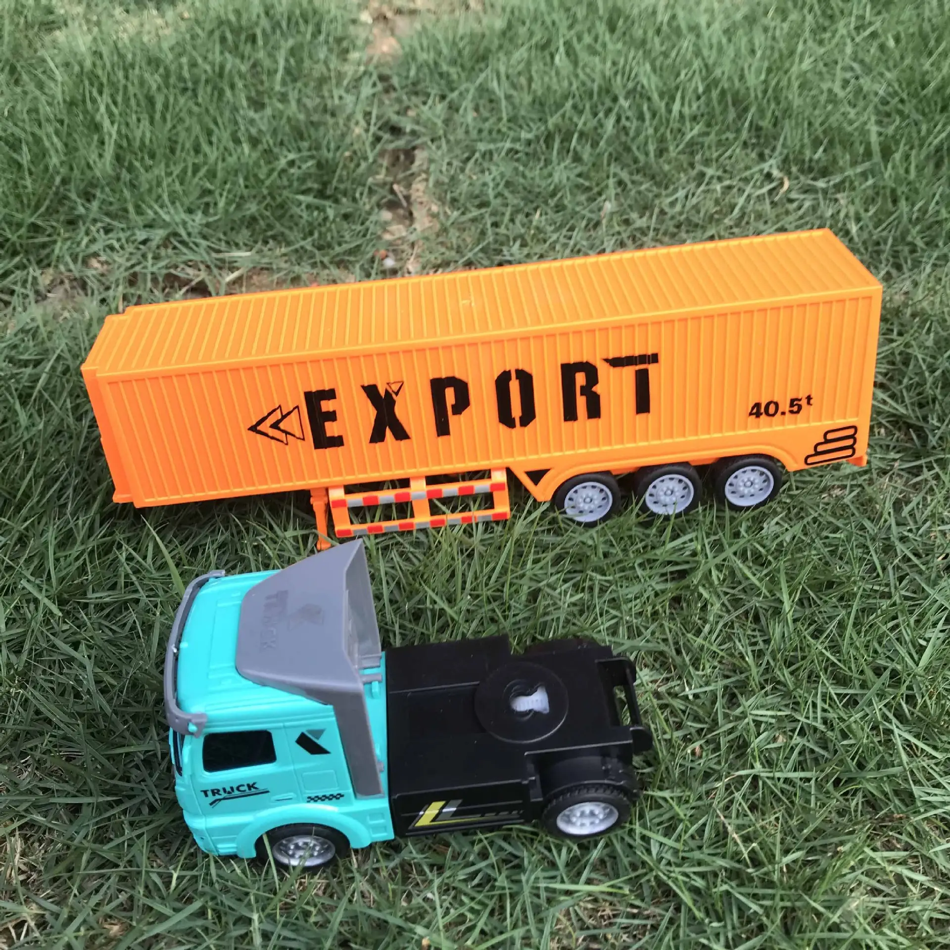 Children's Pull Back Toy Truck 38cm Yellow — feature 21