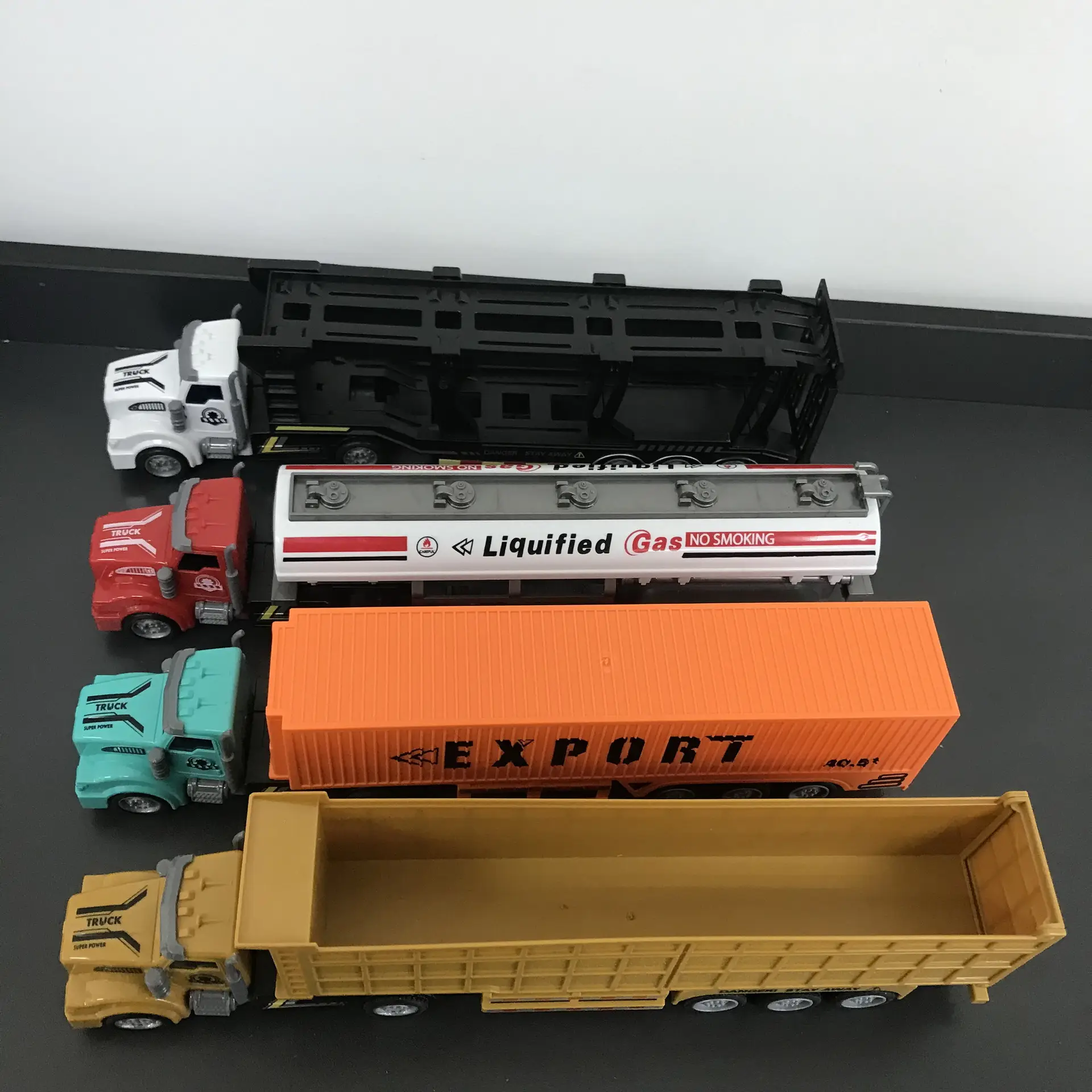 Children's Pull Back Toy Truck 38cm Yellow — feature 28