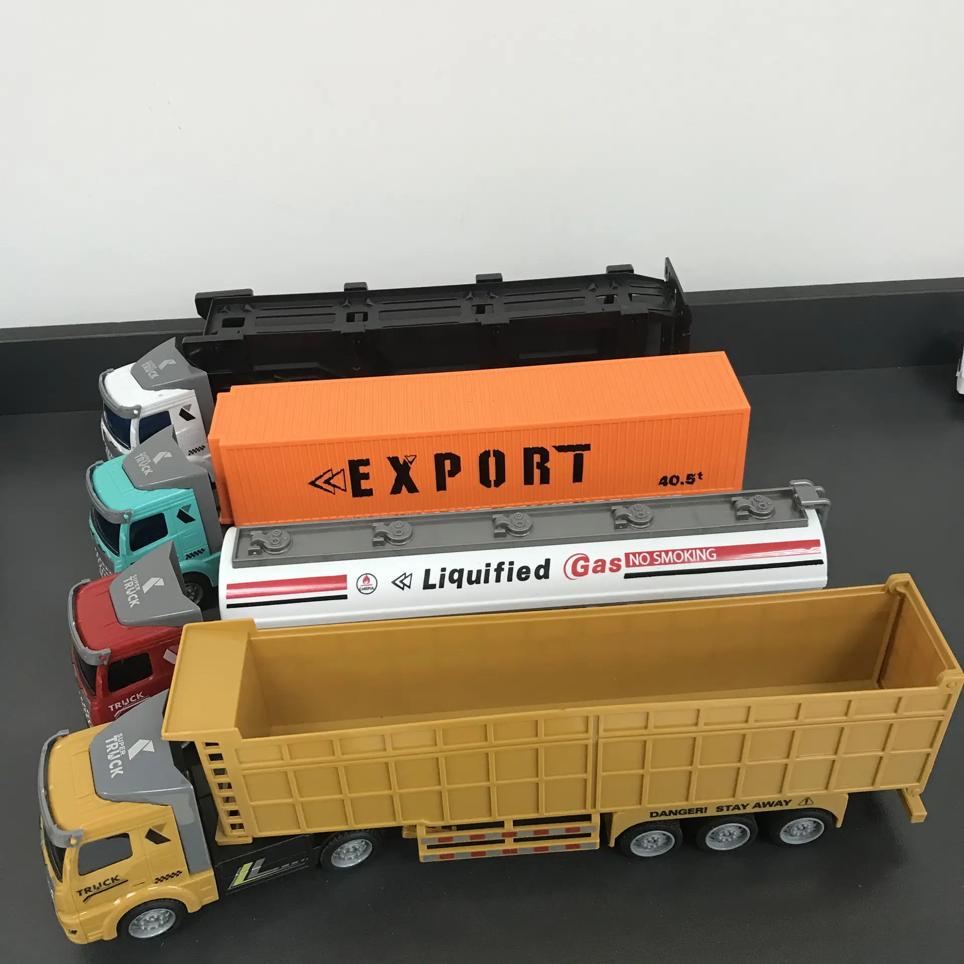 Children's Pull Back Toy Truck 38cm Yellow — feature 29