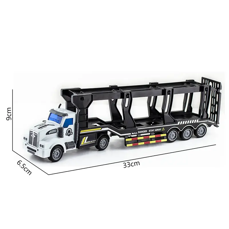 Children's Pull Back Toy Truck 38cm Yellow