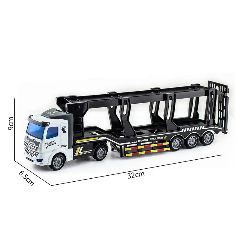 Children's Pull Back Toy Truck 38cm Yellow
