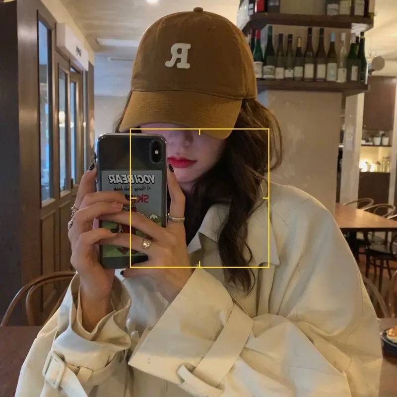 Women Cotton Baseball Caps Blue Yellow R Letter Spring Autumn Winter - Image 17