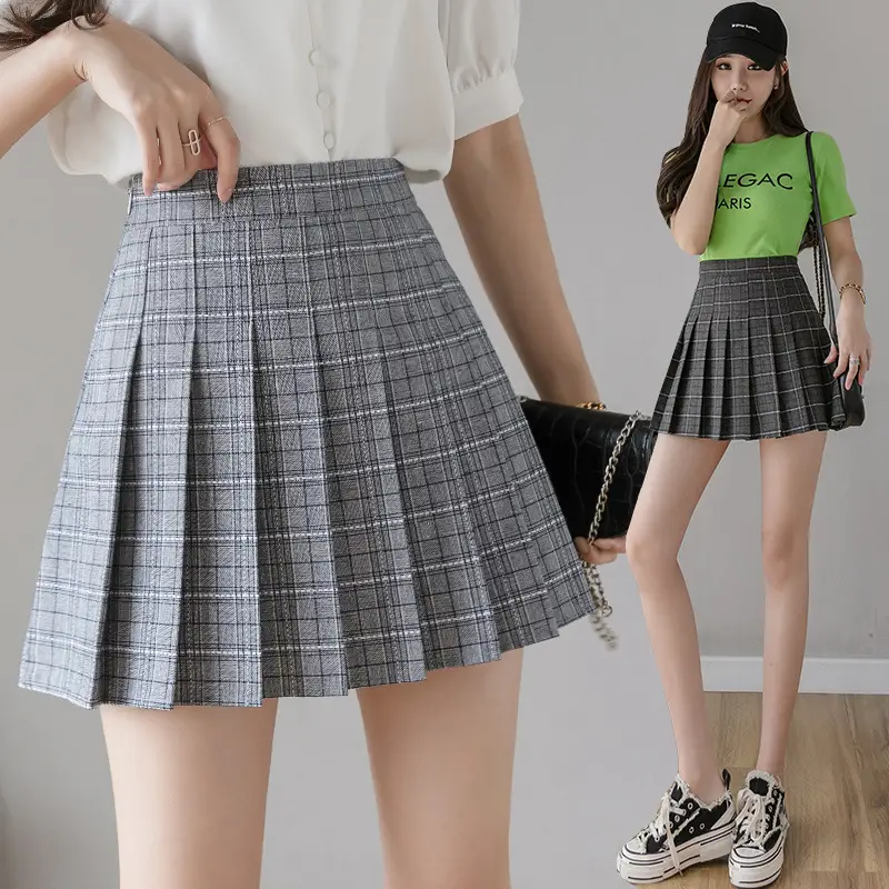 Women's New Pleated Summer Skirt Large Size
