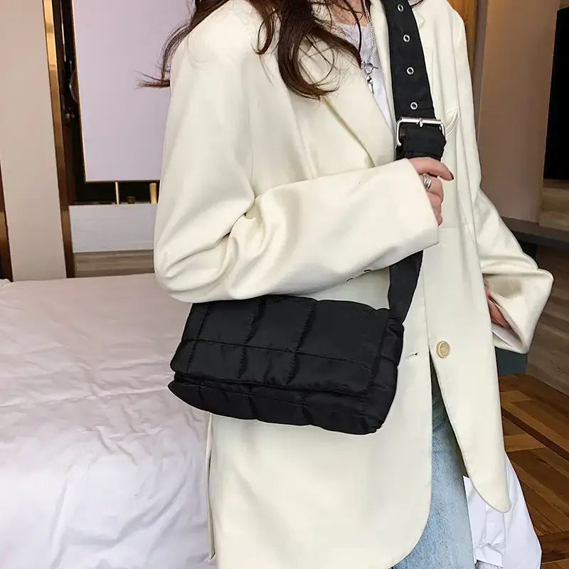 2021 Fashion Crossbody & Pocket Bags Set Blue Black - Image 10