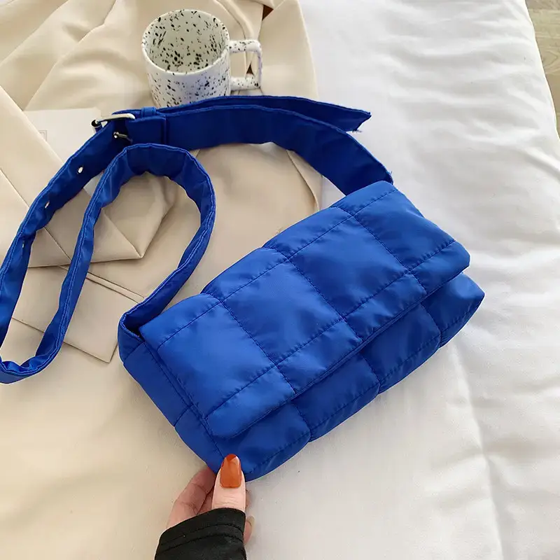2021 Fashion Crossbody & Pocket Bags Set Blue Black - Image 3