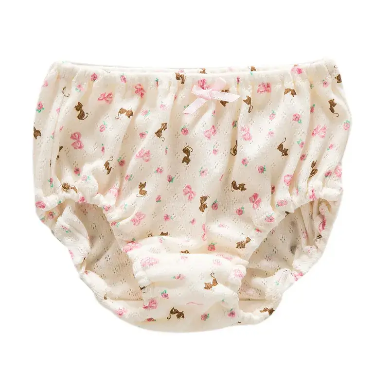 Pure Cotton Girls' Baby Briefs Set of 3 - Image 6