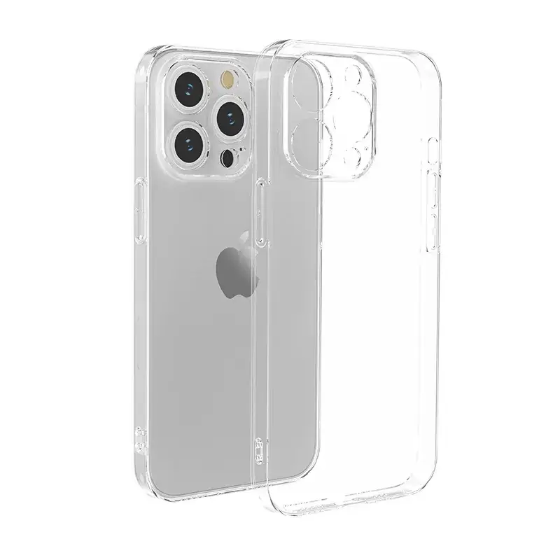 iPhone 14 TPU Anti-Fading Clear Silicone Case - Image 7