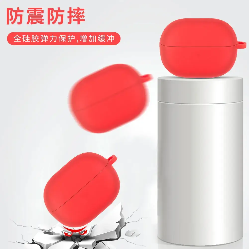Red Silicone Buds Cover for Bluetooth Headset & Rice Buds — feature 6