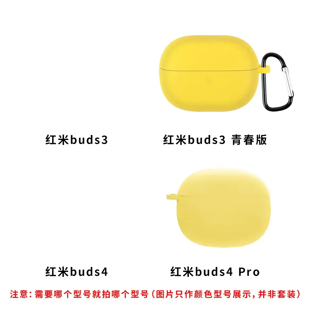 Red Silicone Buds Cover for Bluetooth Headset & Rice Buds - Image 6
