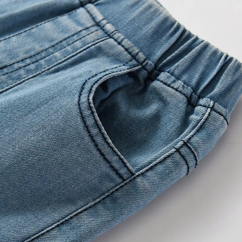 Girls Jeans 2025 New Spring Autumn Korean Style Flared Pants - Image 5