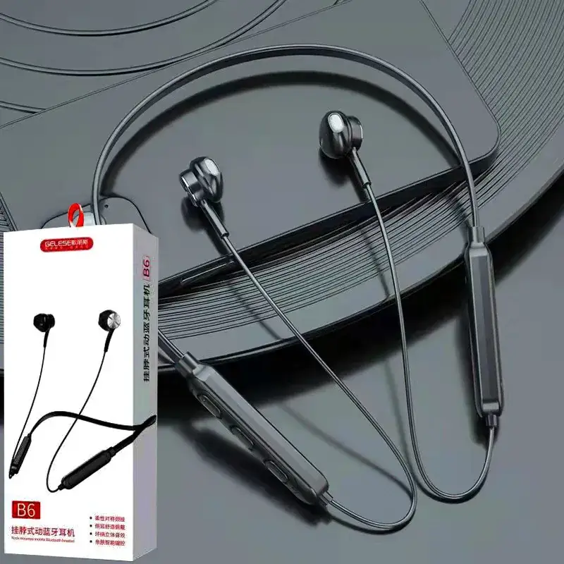 Bluetooth Neck-Hanging Headset with 9D Noise Cancellation