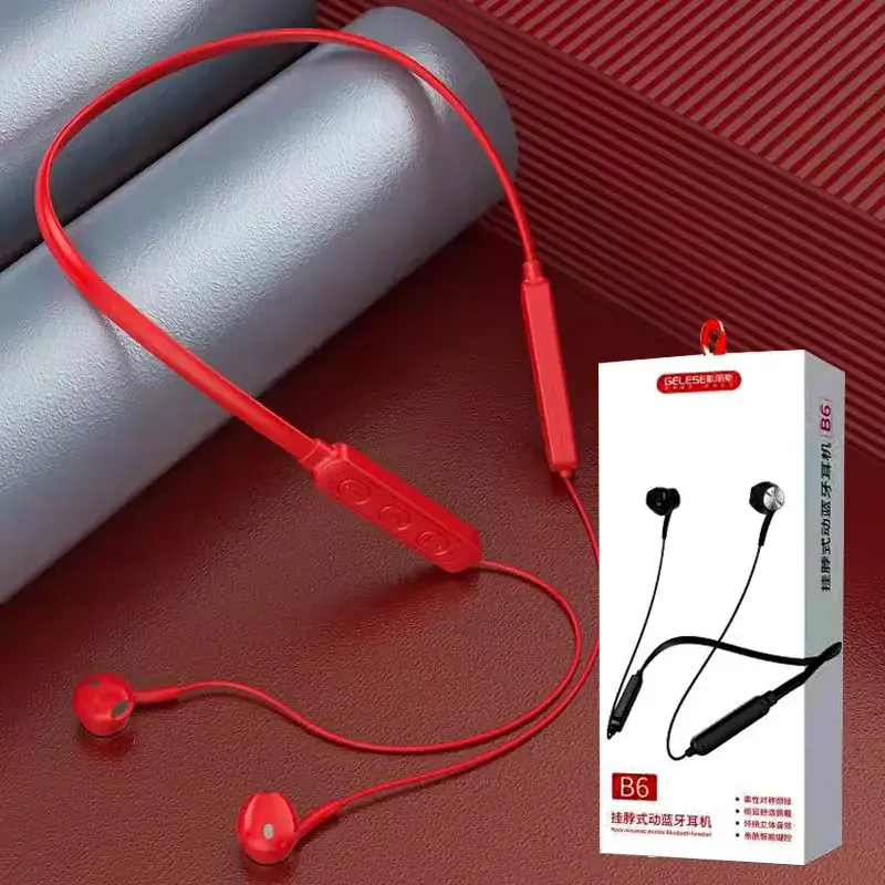 Bluetooth Neck-Hanging Headset with 9D Noise Cancellation