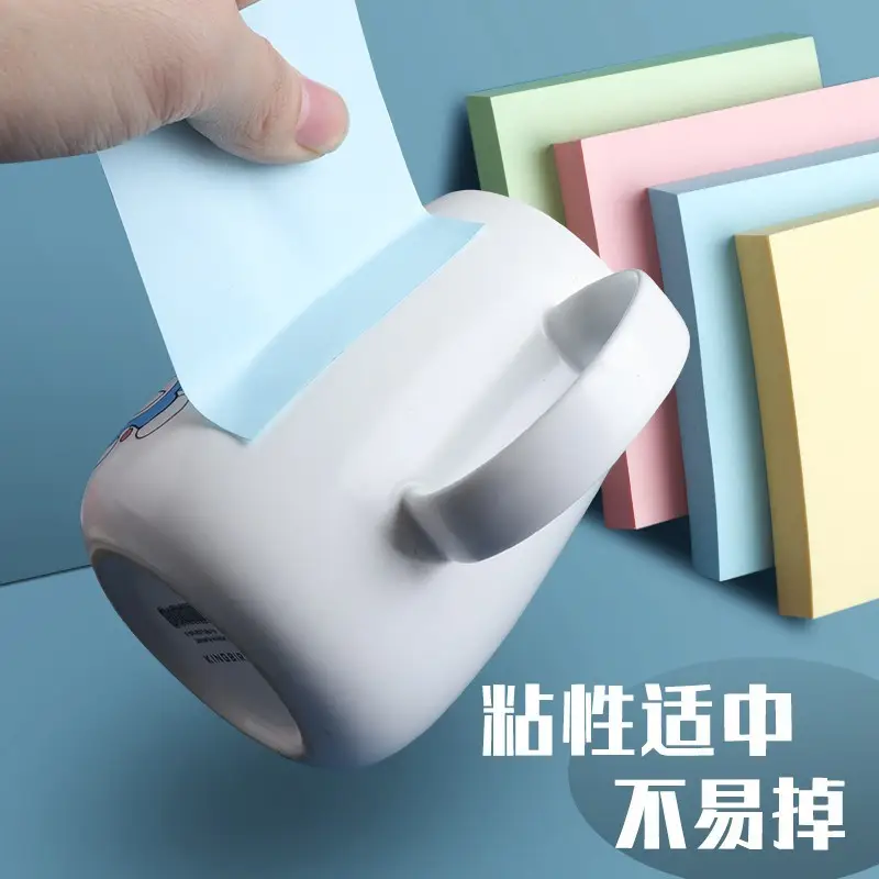 Deli Post-it Notes ins Style Sticky Post-it Paper Sticky Takeaway Notes Small Fresh Color Post-it Paper Wholesale