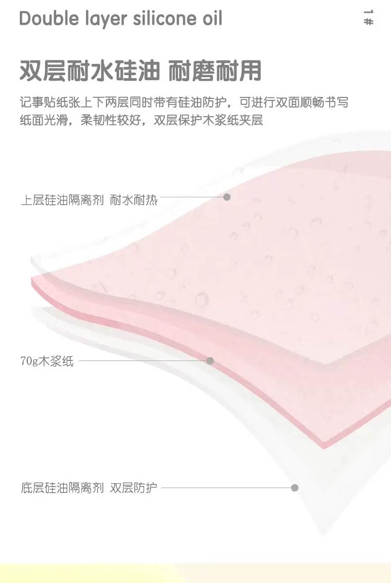 Deli Post-it Notes ins Style Sticky Post-it Paper Sticky Takeaway Notes Small Fresh Color Post-it Paper Wholesale — feature 3