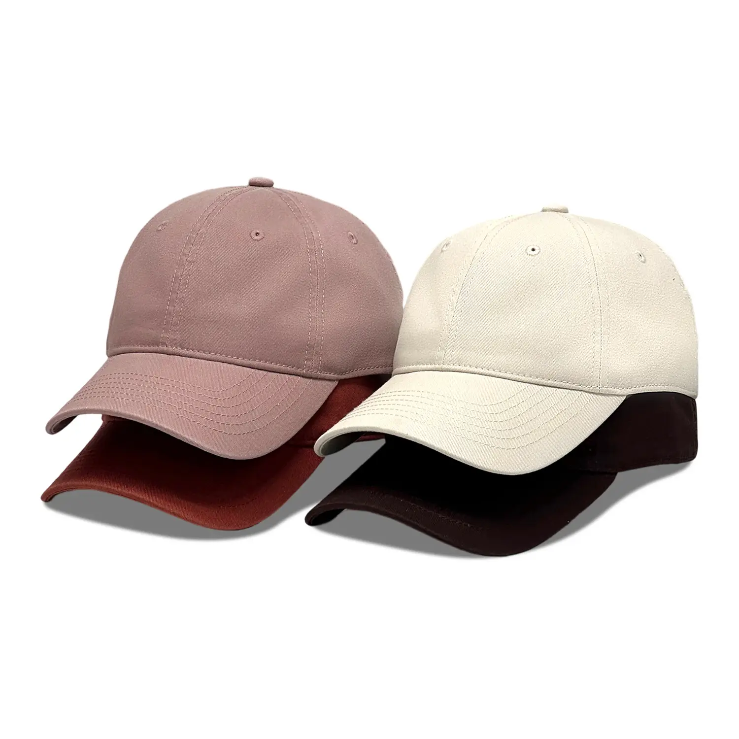 Pure Cotton Washable Baseball Cap with Embroidery, 13cm Height, 6.9cm Width - Image 17