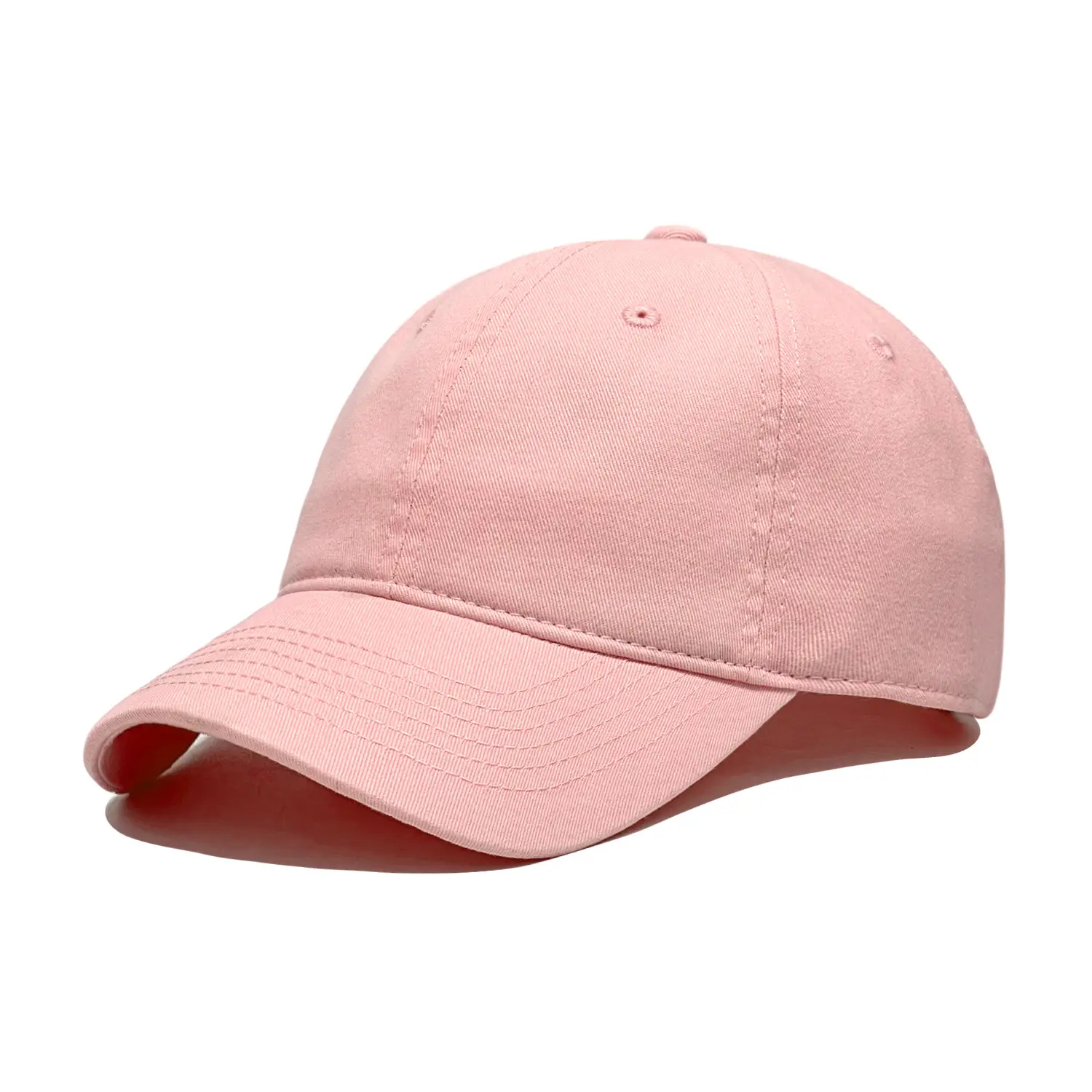 Pure Cotton Washable Baseball Cap with Embroidery, 13cm Height, 6.9cm Width - Image 12