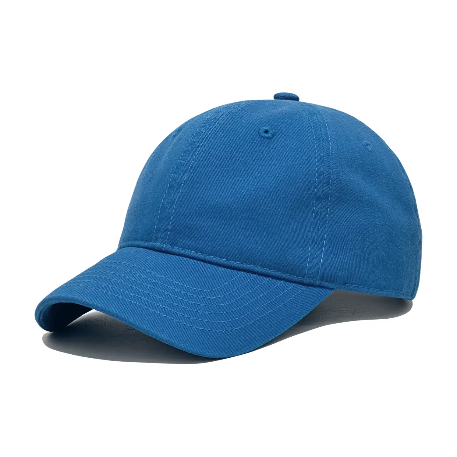 Pure Cotton Washable Baseball Cap with Embroidery, 13cm Height, 6.9cm Width - Image 9
