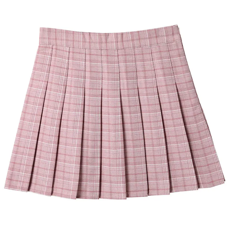 Girls Pleated Skirt Summer White Plus Size Korean Style - Image 8